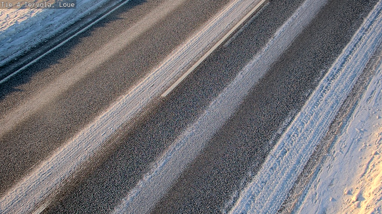 Weather Camera Image Väg 4 Tervola, Loue, Tervola, Lappi