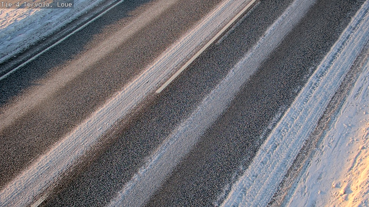 Weather Camera Image Väg 4 Tervola, Loue, Tervola, Lappi