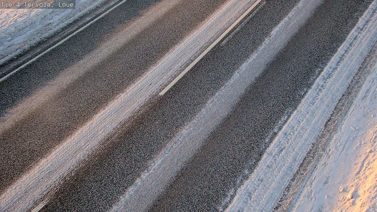 Weather Camera Image Väg 4 Tervola, Loue, Tervola, Lappi