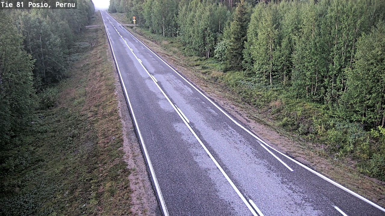 Kelikamerat Kuva Tie 81 Posio, Pernu, Posio, Lappi