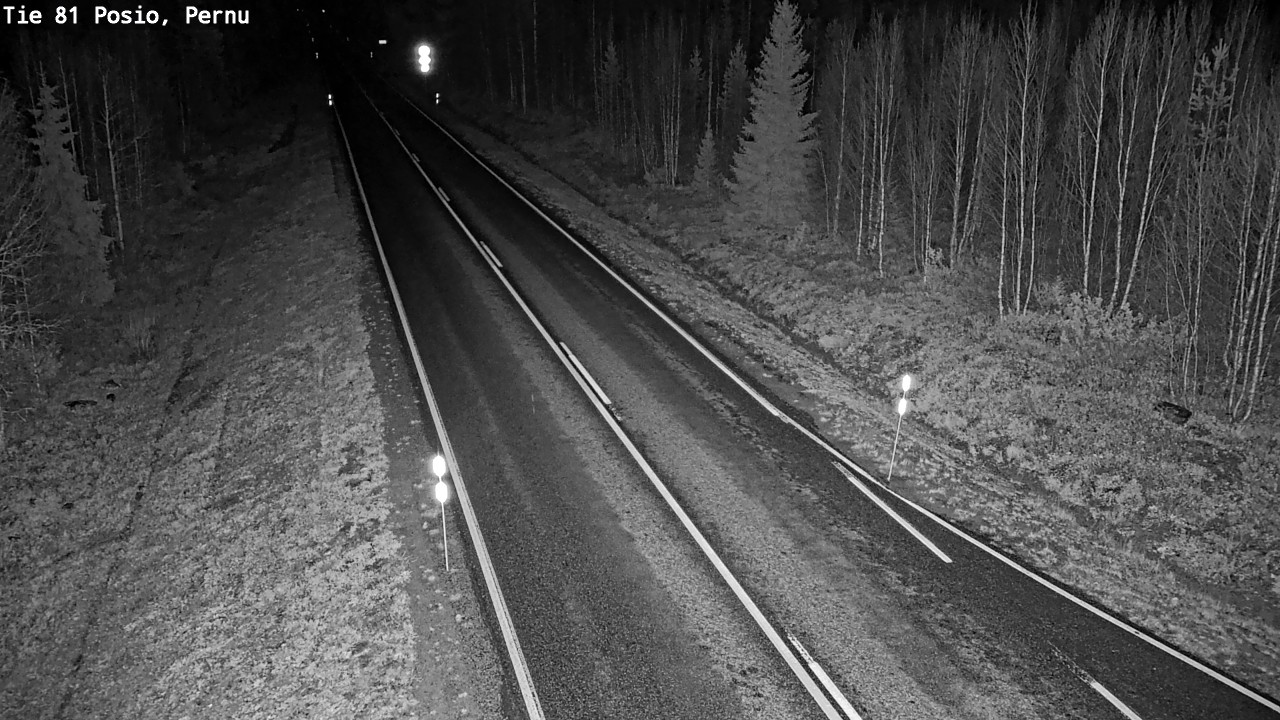 Kelikamerat Kuva Tie 81 Posio, Pernu, Posio, Lappi