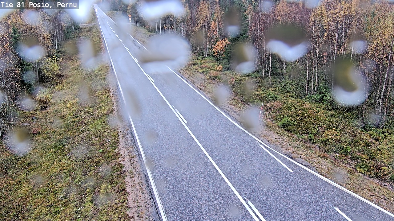 Weather Camera Image Road 81 Posio, Pernu, Posio, Lappi