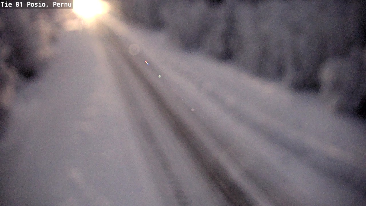 Kelikamerat Kuva Tie 81 Posio, Pernu, Posio, Lappi