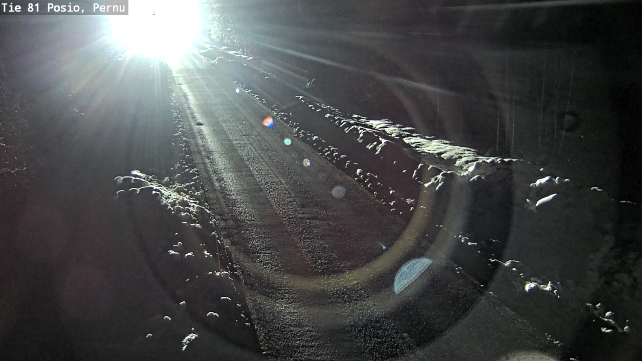 Kelikamerat Kuva Tie 81 Posio, Pernu, Posio, Lappi