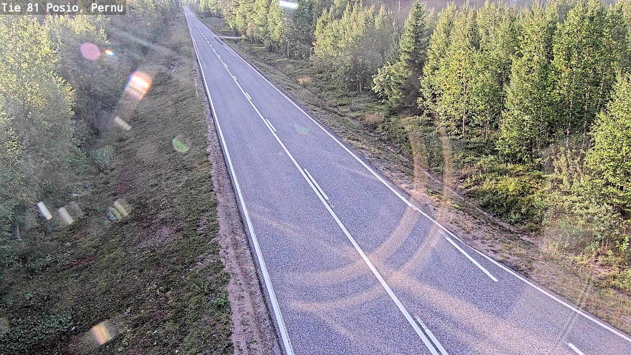 Kelikamerat Kuva Tie 81 Posio, Pernu, Posio, Lappi