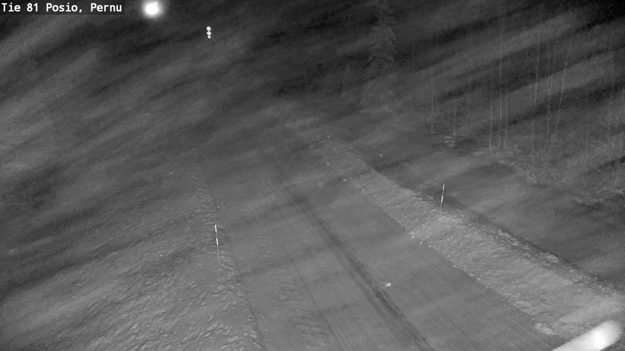 Weather Camera Image Road 81 Posio, Pernu, Posio, Lappi