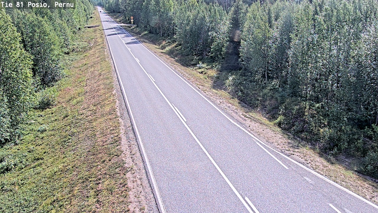 Weather Camera Image Road 81 Posio, Pernu, Posio, Lappi