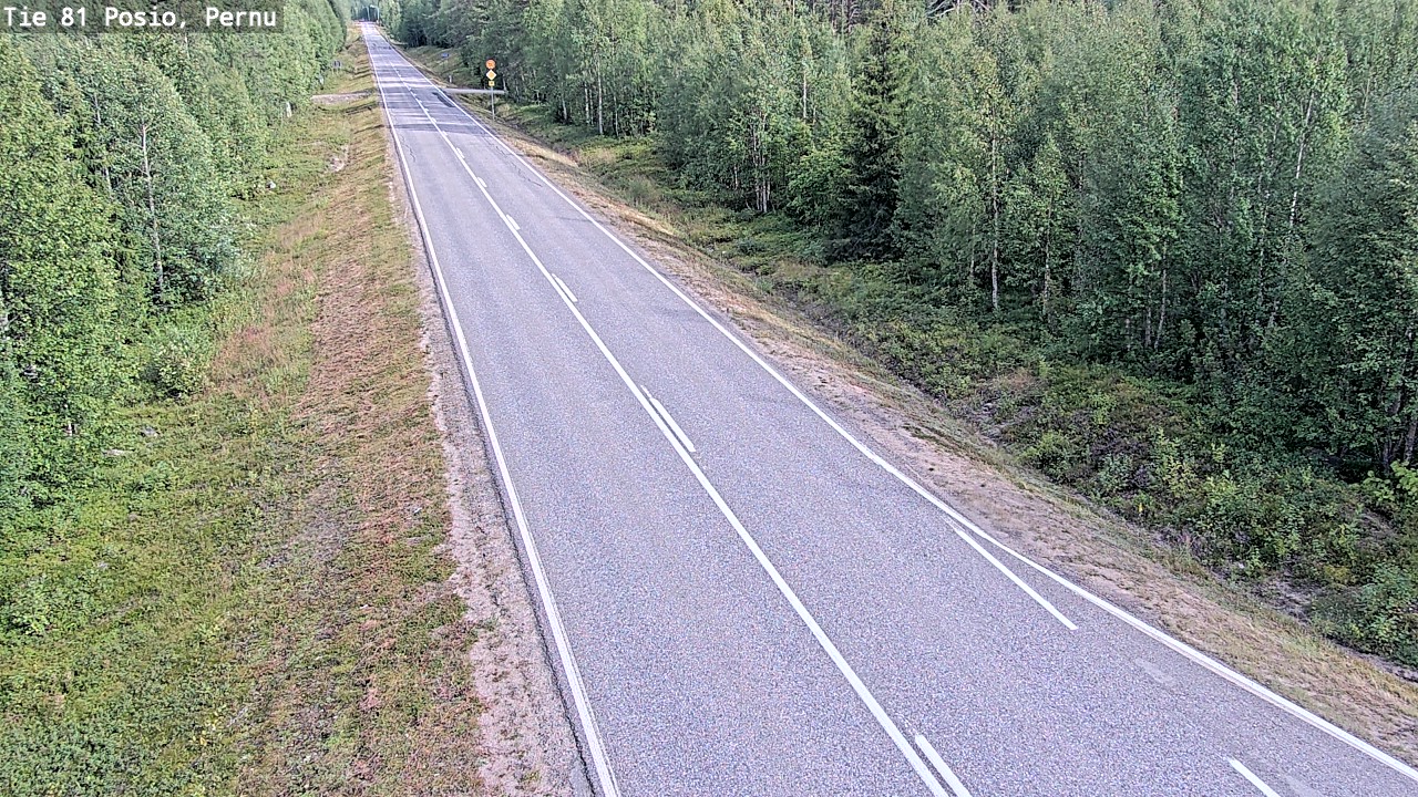 Kelikamerat Kuva Tie 81 Posio, Pernu, Posio, Lappi