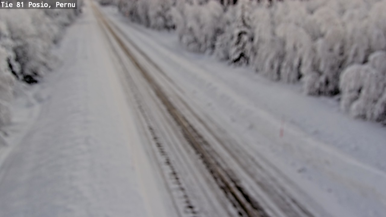 Kelikamerat Kuva Tie 81 Posio, Pernu, Posio, Lappi