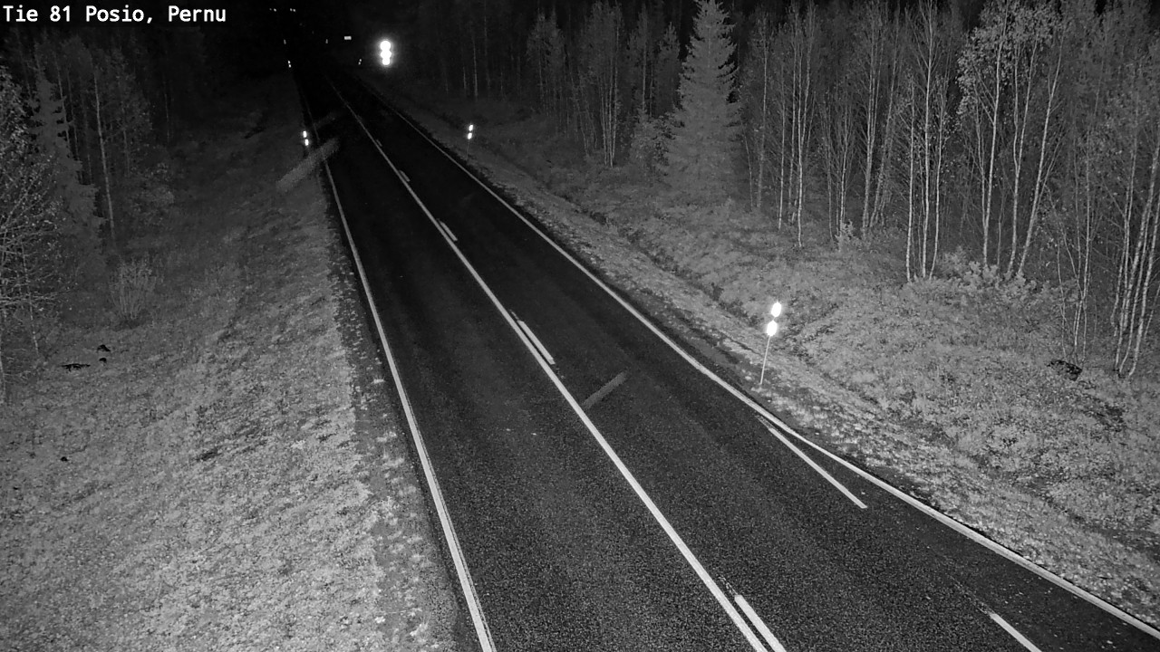 Kelikamerat Kuva Tie 81 Posio, Pernu, Posio, Lappi