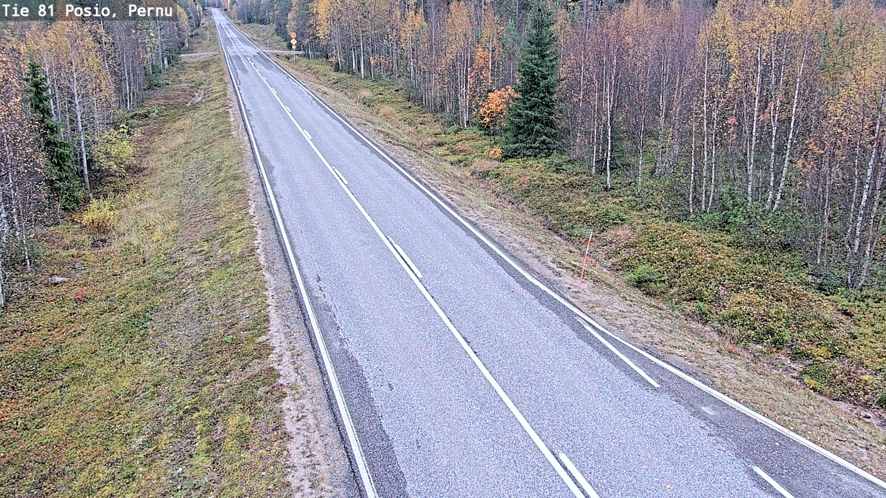 Kelikamerat Kuva Tie 81 Posio, Pernu, Posio, Lappi