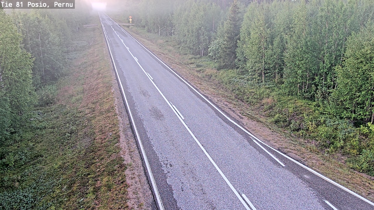 Kelikamerat Kuva Tie 81 Posio, Pernu, Posio, Lappi