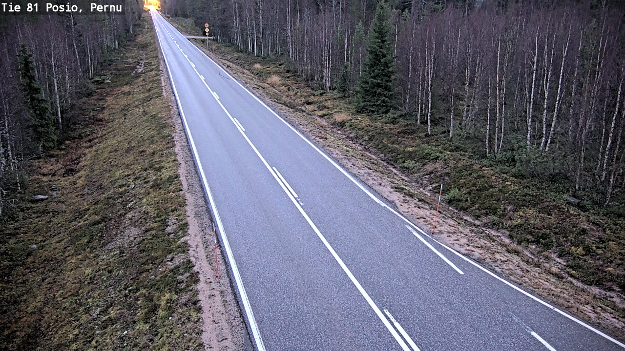 Kelikamerat Kuva Tie 81 Posio, Pernu, Posio, Lappi