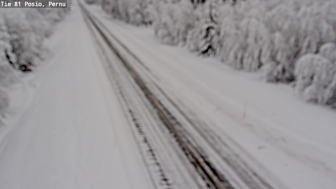 Kelikamerat Kuva Tie 81 Posio, Pernu, Posio, Lappi