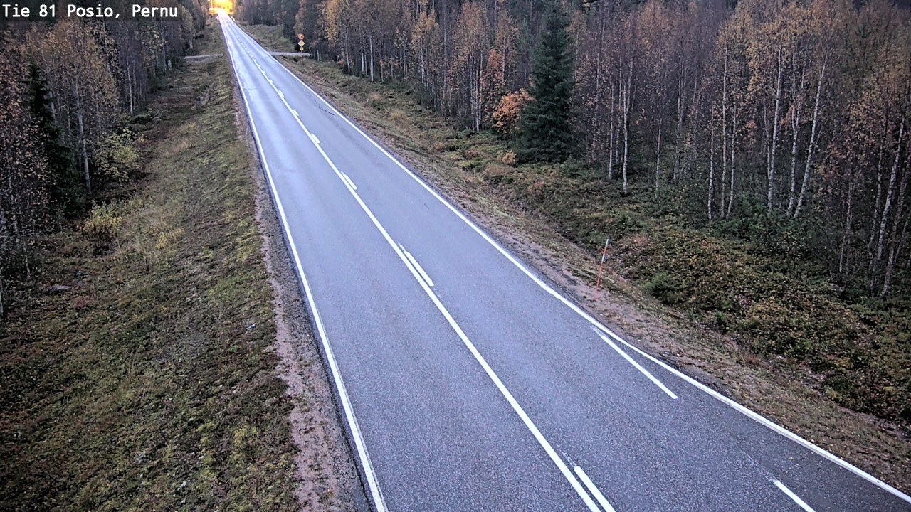 Kelikamerat Kuva Tie 81 Posio, Pernu, Posio, Lappi