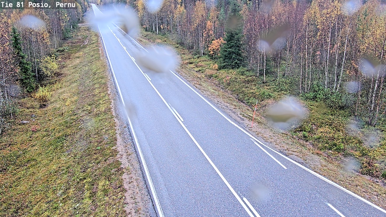 Weather Camera Image Road 81 Posio, Pernu, Posio, Lappi