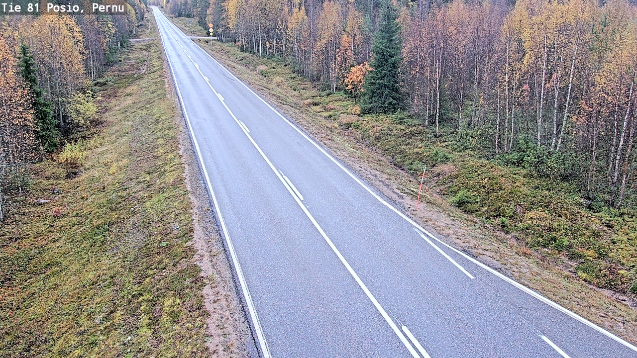 Kelikamerat Kuva Tie 81 Posio, Pernu, Posio, Lappi