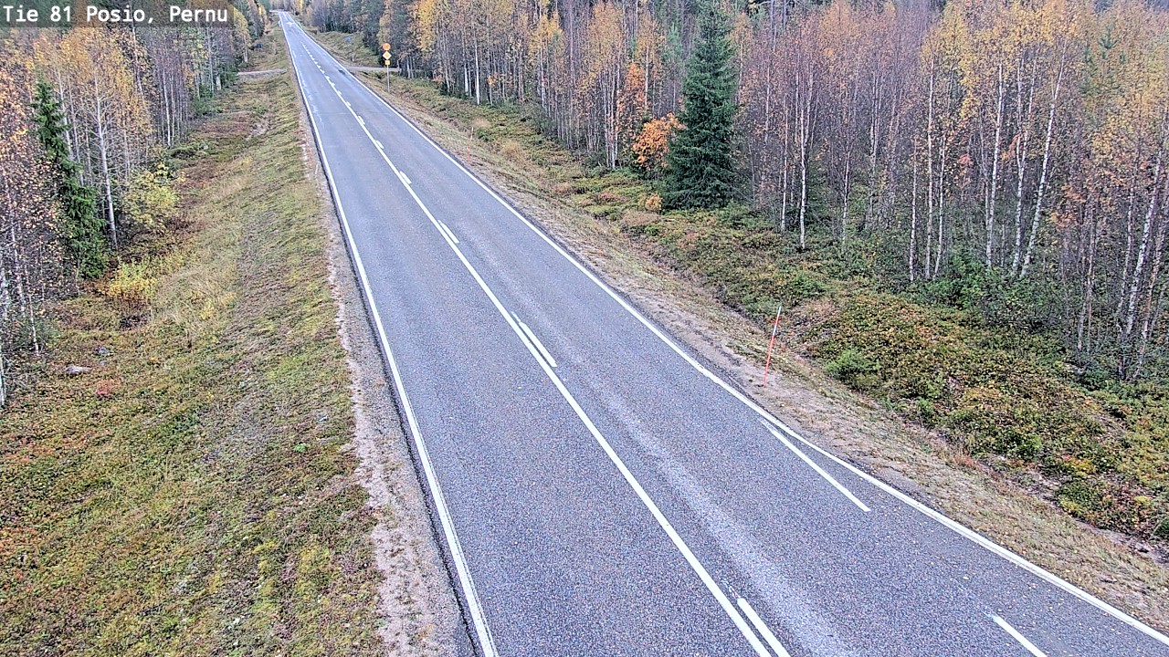 Kelikamerat Kuva Tie 81 Posio, Pernu, Posio, Lappi