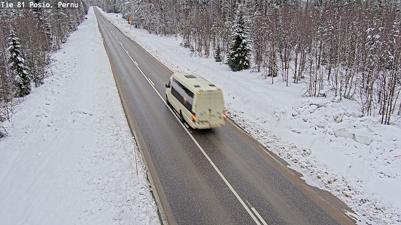 Kelikamerat Kuva Tie 81 Posio, Pernu, Posio, Lappi