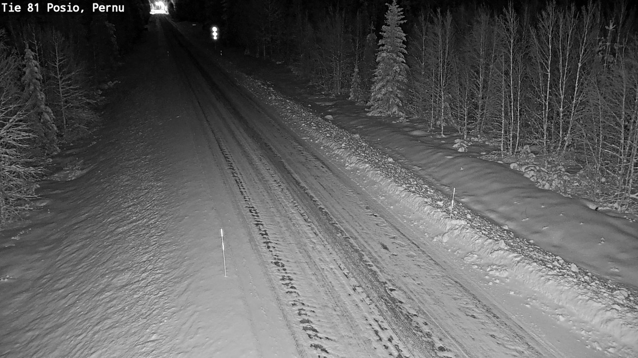 Kelikamerat Kuva Tie 81 Posio, Pernu, Posio, Lappi