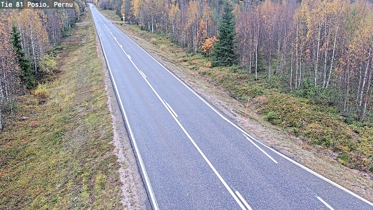 Kelikamerat Kuva Tie 81 Posio, Pernu, Posio, Lappi