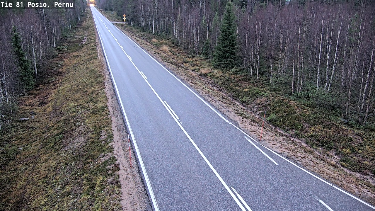 Kelikamerat Kuva Tie 81 Posio, Pernu, Posio, Lappi