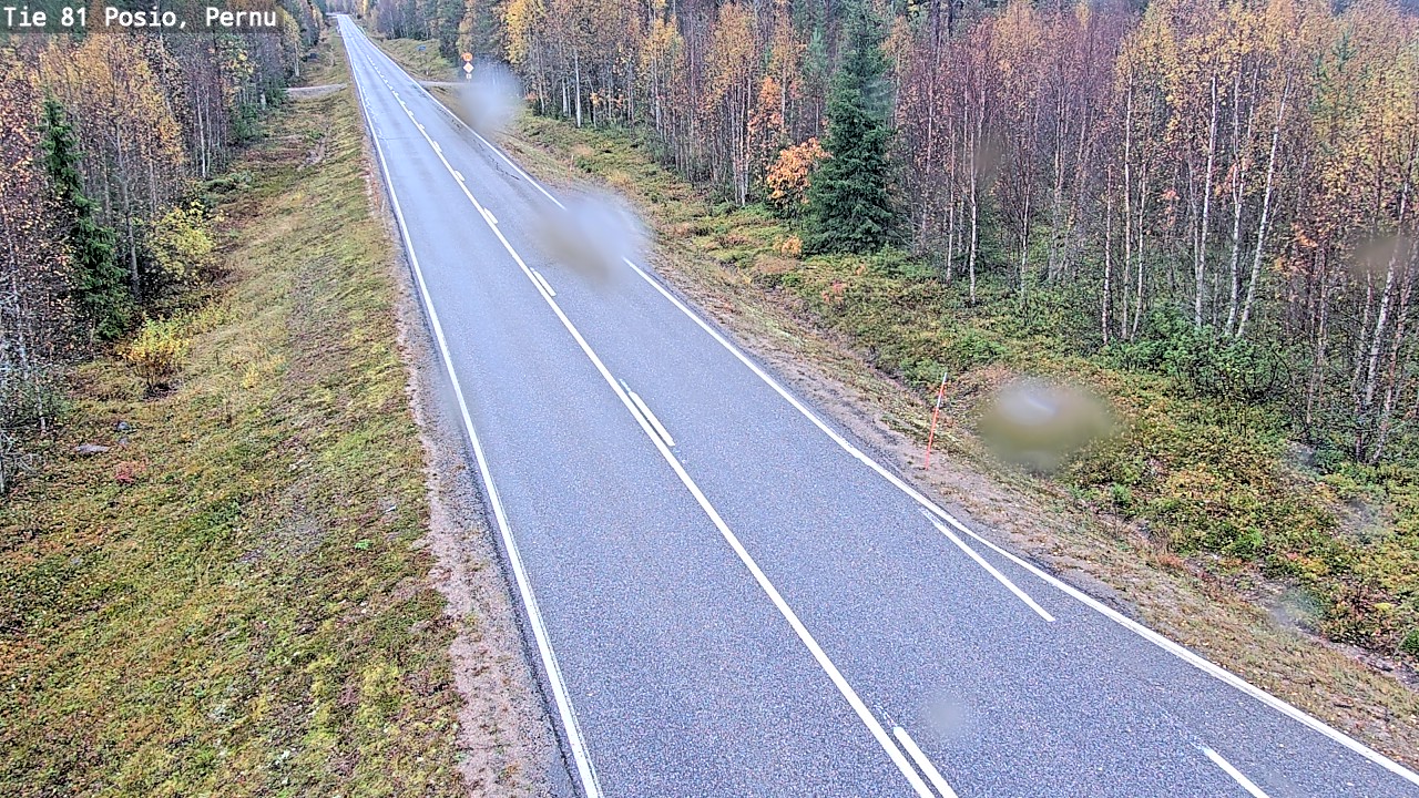 Weather Camera Image Road 81 Posio, Pernu, Posio, Lappi