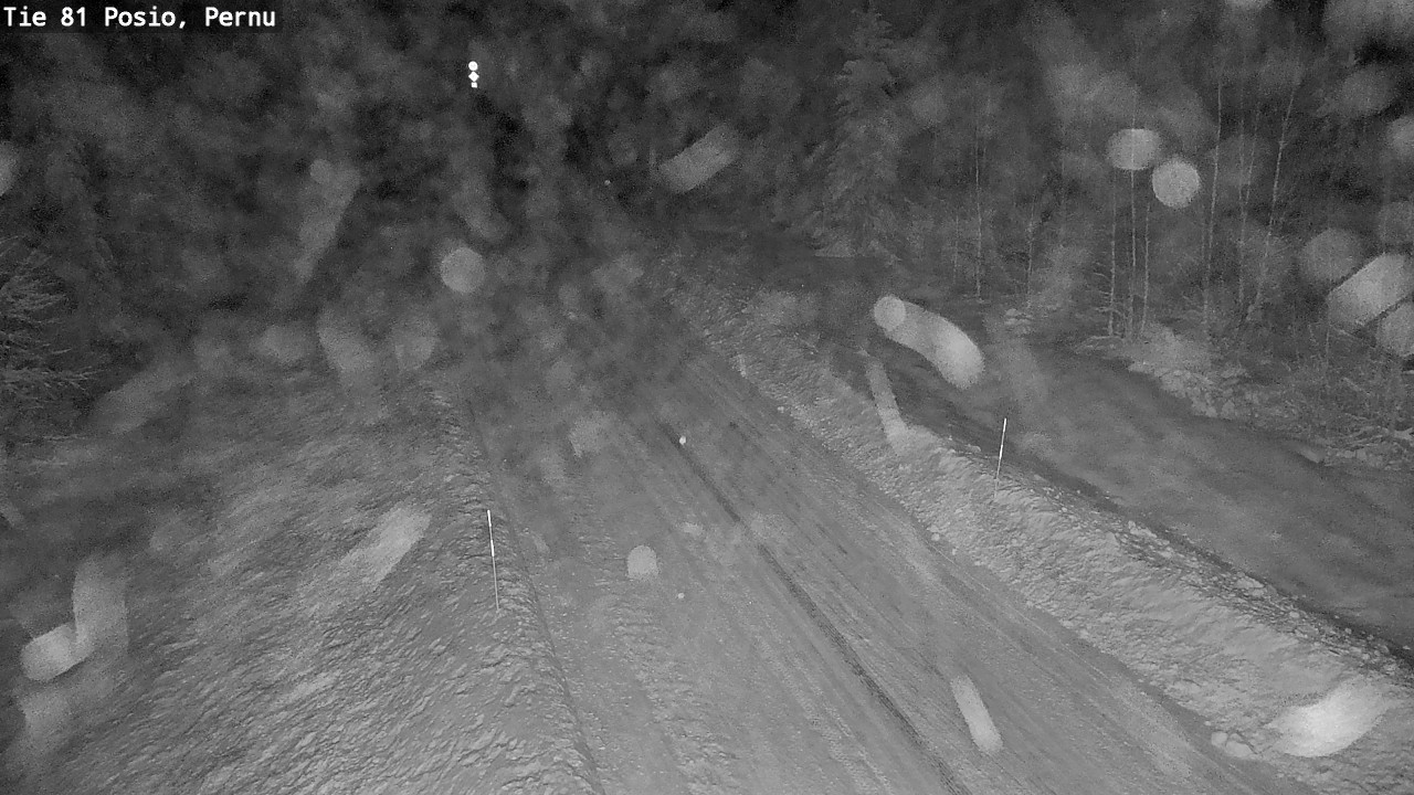 Weather Camera Image Road 81 Posio, Pernu, Posio, Lappi