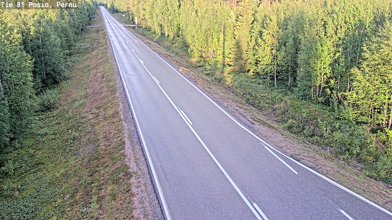 Kelikamerat Kuva Tie 81 Posio, Pernu, Posio, Lappi