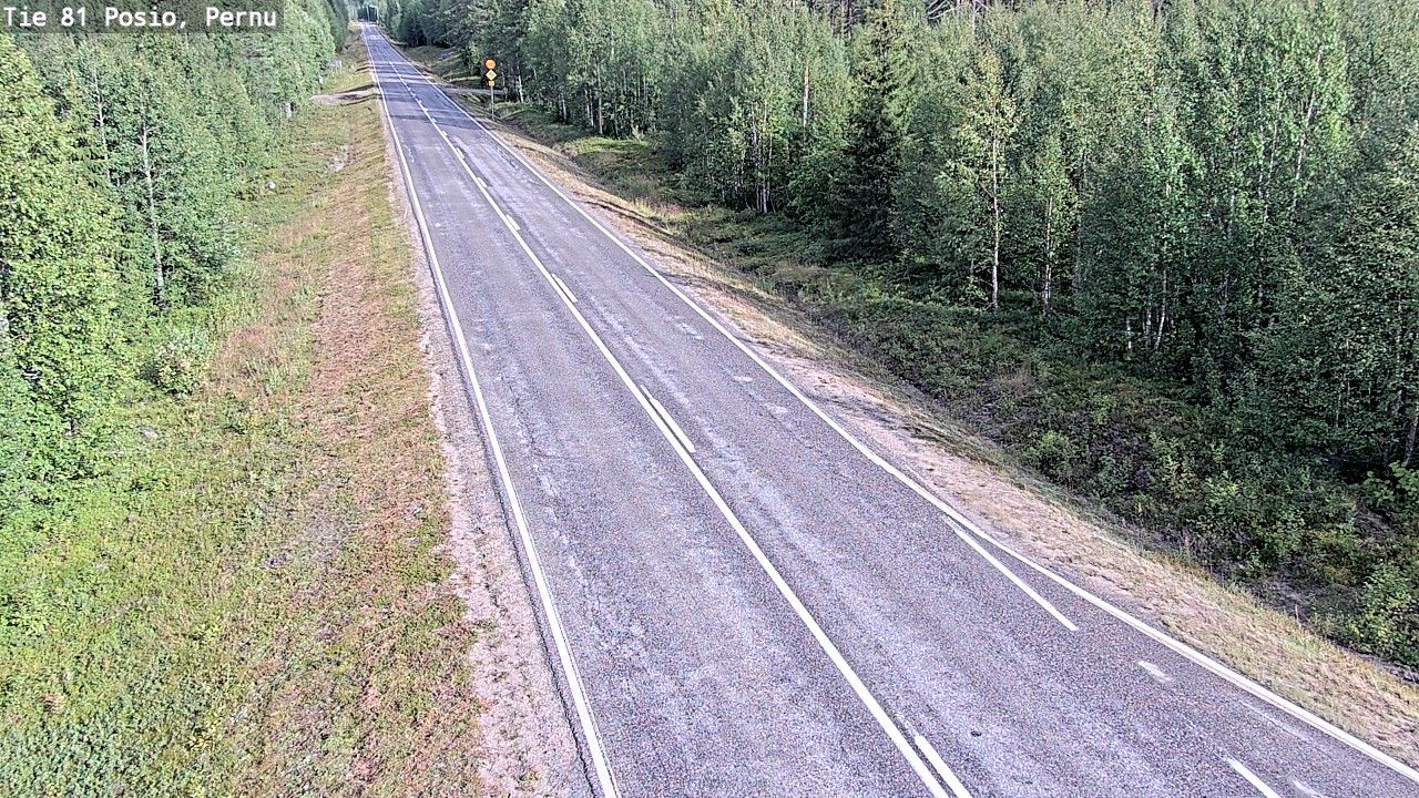 Kelikamerat Kuva Tie 81 Posio, Pernu, Posio, Lappi