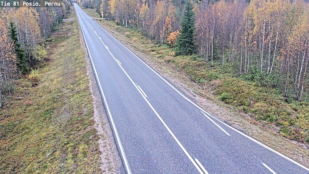 Kelikamerat Kuva Tie 81 Posio, Pernu, Posio, Lappi