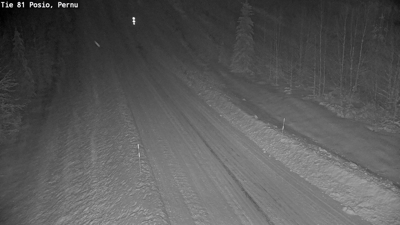 Weather Camera Image Road 81 Posio, Pernu, Posio, Lappi