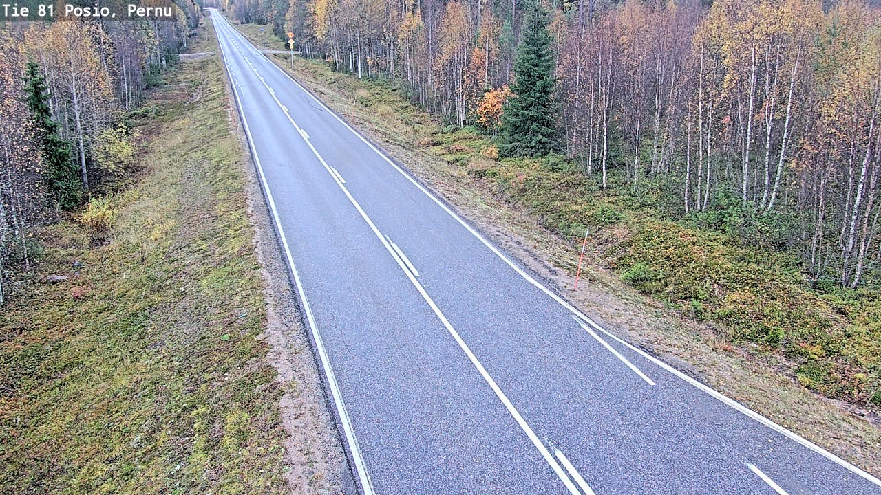 Kelikamerat Kuva Tie 81 Posio, Pernu, Posio, Lappi
