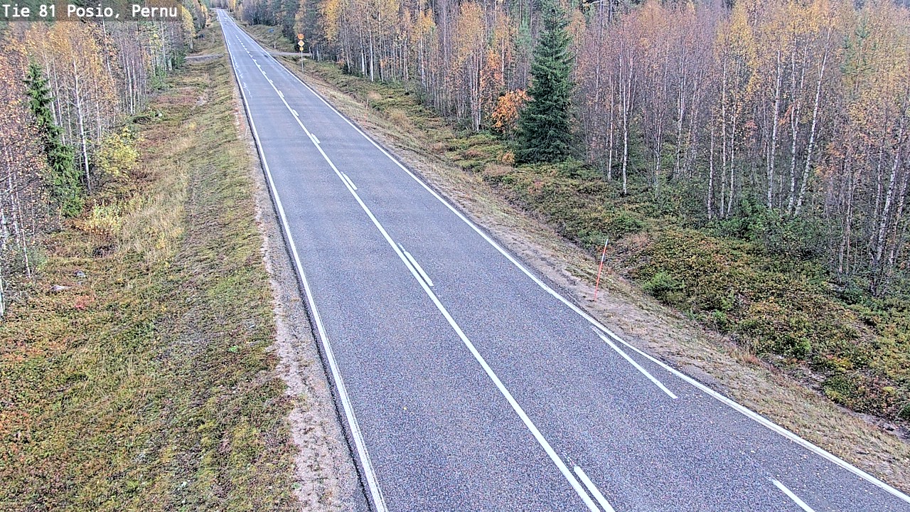 Kelikamerat Kuva Tie 81 Posio, Pernu, Posio, Lappi