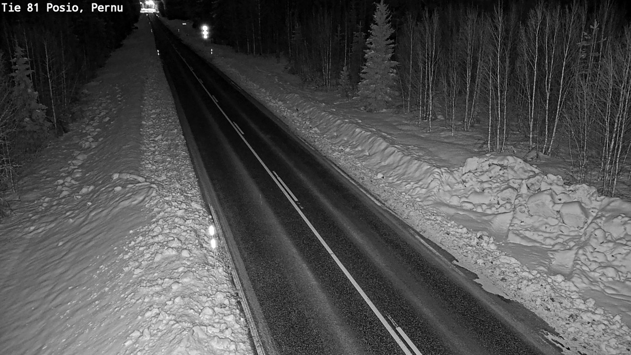 Kelikamerat Kuva Tie 81 Posio, Pernu, Posio, Lappi