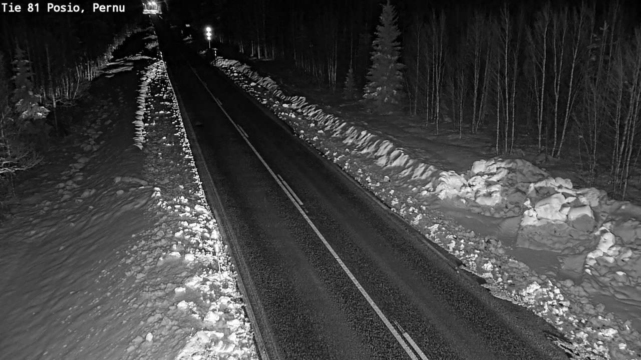 Kelikamerat Kuva Tie 81 Posio, Pernu, Posio, Lappi