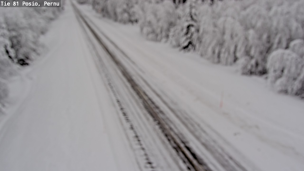 Kelikamerat Kuva Tie 81 Posio, Pernu, Posio, Lappi