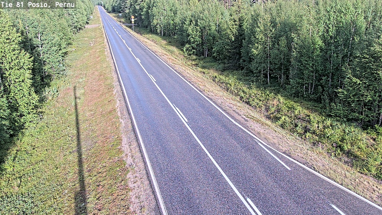 Kelikamerat Kuva Tie 81 Posio, Pernu, Posio, Lappi