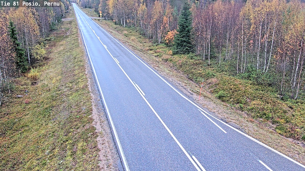 Kelikamerat Kuva Tie 81 Posio, Pernu, Posio, Lappi