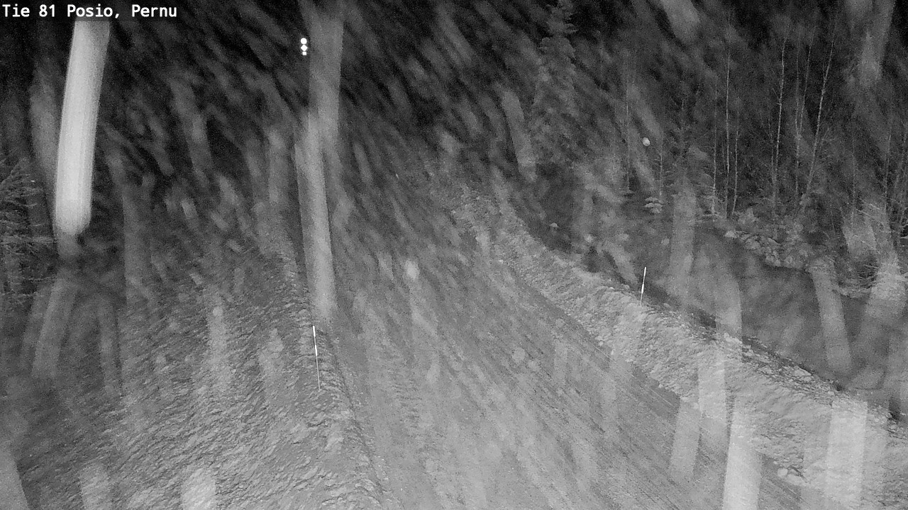 Weather Camera Image Road 81 Posio, Pernu, Posio, Lappi