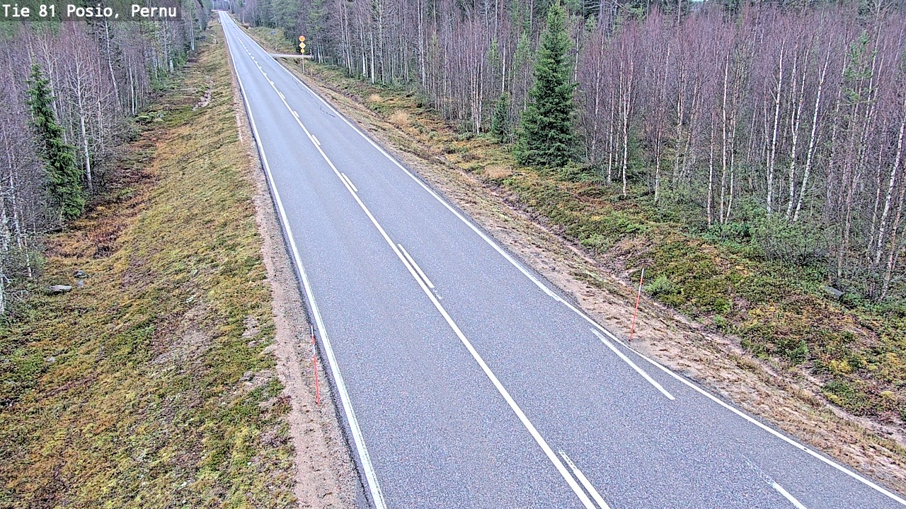 Kelikamerat Kuva Tie 81 Posio, Pernu, Posio, Lappi