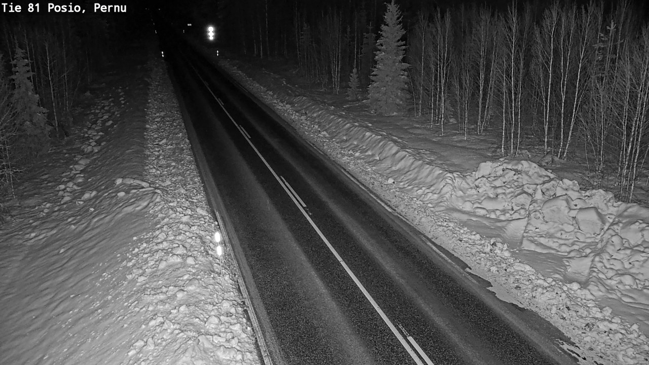 Kelikamerat Kuva Tie 81 Posio, Pernu, Posio, Lappi