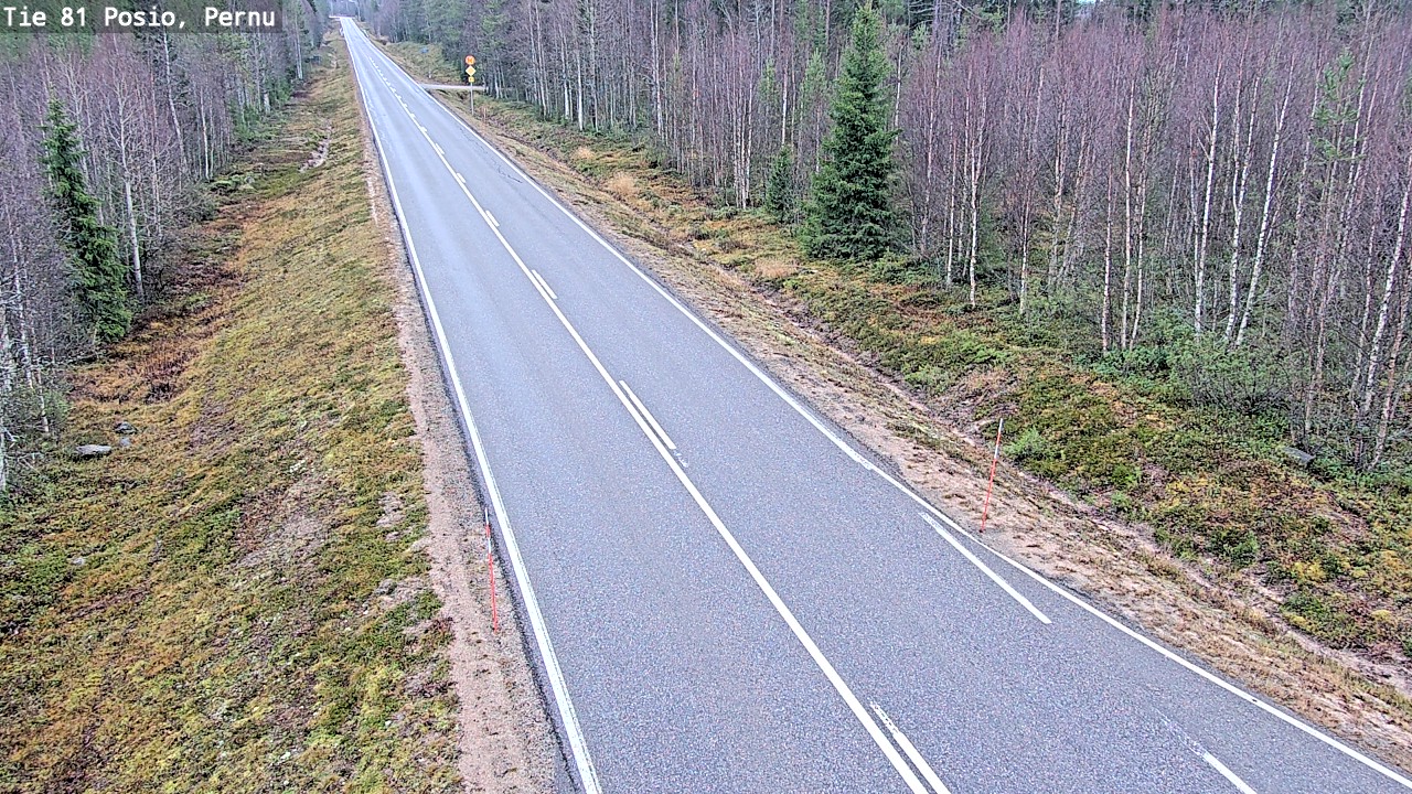 Kelikamerat Kuva Tie 81 Posio, Pernu, Posio, Lappi