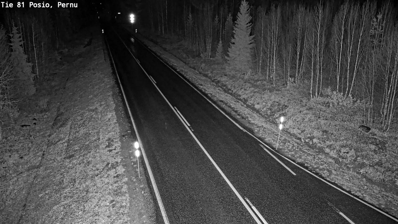 Kelikamerat Kuva Tie 81 Posio, Pernu, Posio, Lappi