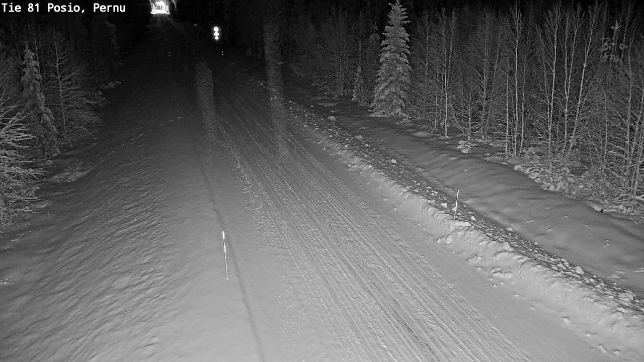 Kelikamerat Kuva Tie 81 Posio, Pernu, Posio, Lappi