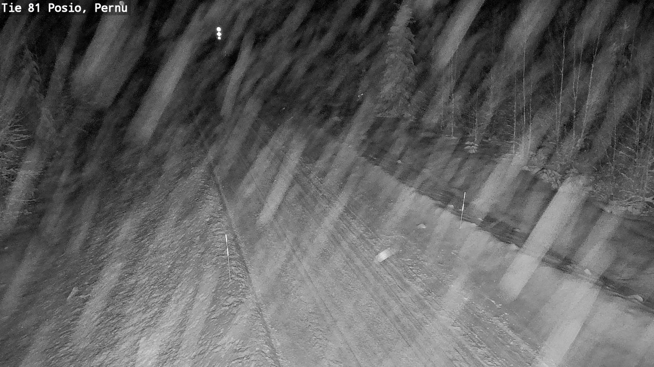 Weather Camera Image Road 81 Posio, Pernu, Posio, Lappi