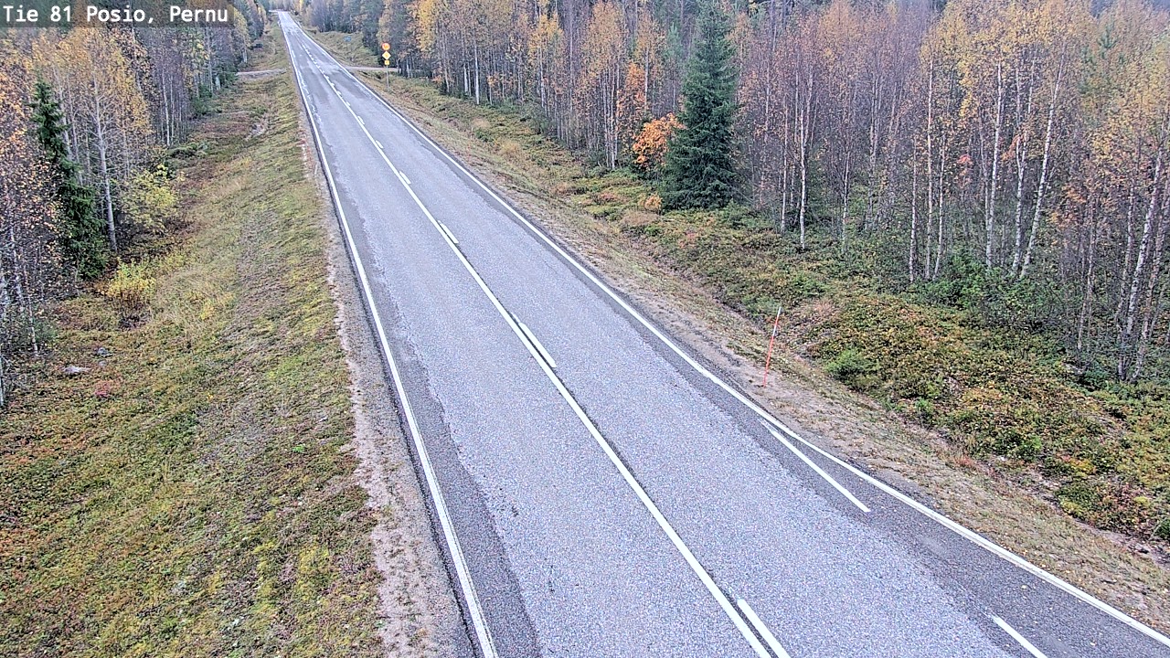 Kelikamerat Kuva Tie 81 Posio, Pernu, Posio, Lappi