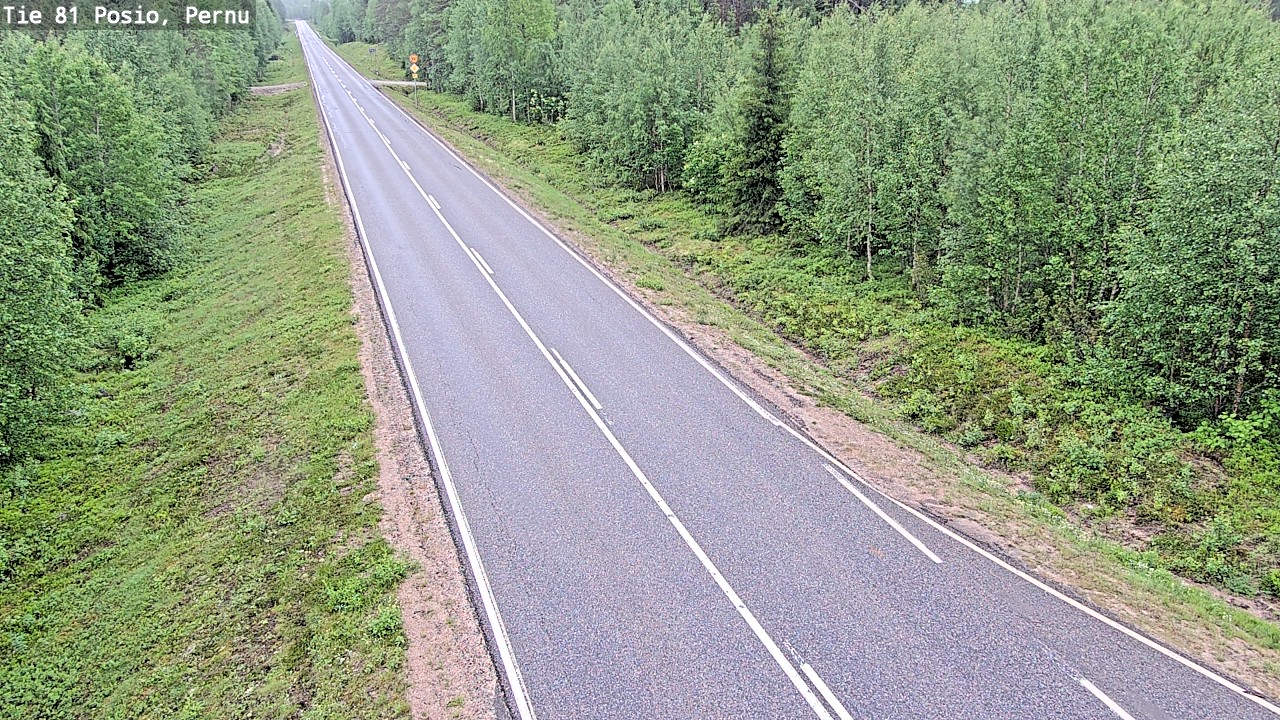Kelikamerat Kuva Tie 81 Posio, Pernu, Posio, Lappi