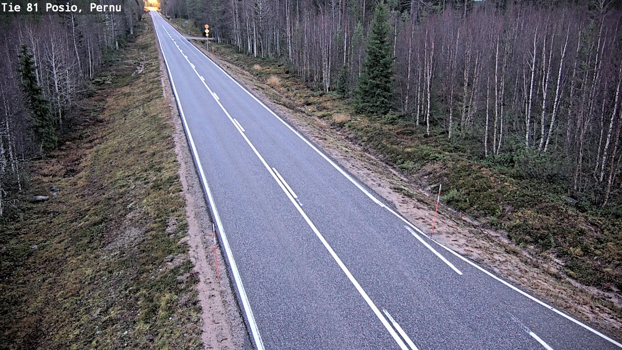 Kelikamerat Kuva Tie 81 Posio, Pernu, Posio, Lappi