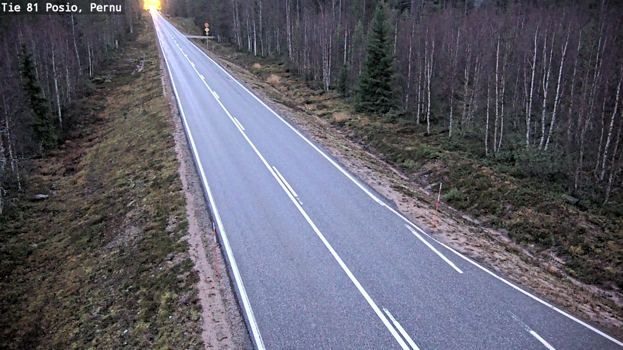 Kelikamerat Kuva Tie 81 Posio, Pernu, Posio, Lappi